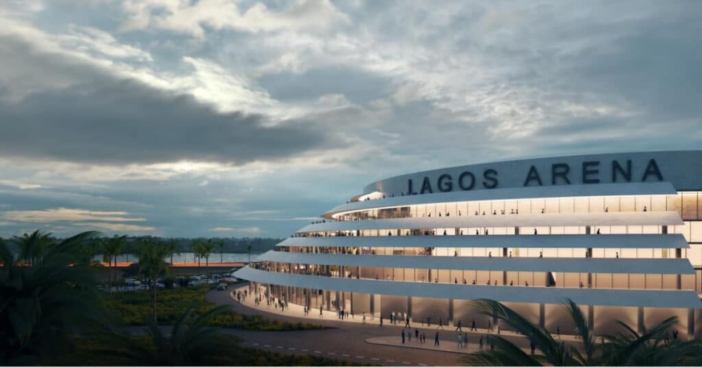 Modern Lagos Arena showcasing Africa’s growing sports and events infrastructure supporting global competitions
