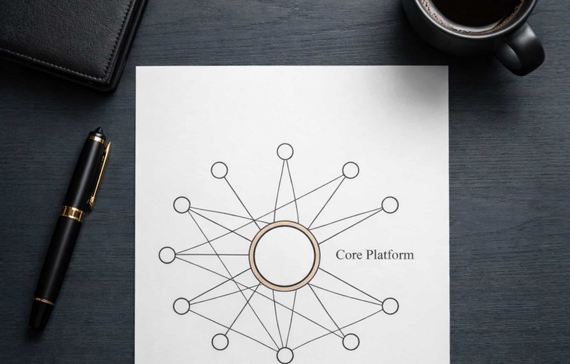 Network diagram representing regional digital sovereignty structures across African enterprises.