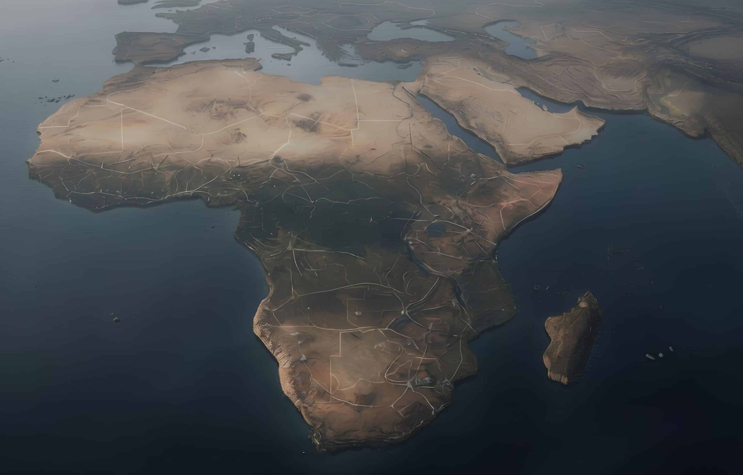 African Legacy News February 2026 analysis on digital sovereignty as enterprise strategy, with Africa map visual on dark blue background.